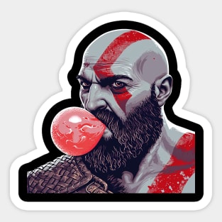 kratos Sticker